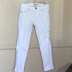 Cabi White Jeans